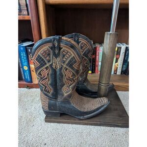 Centenario Mexico Men’s 28 US 9 Custom Mexican Western Cowboy Leather Boots